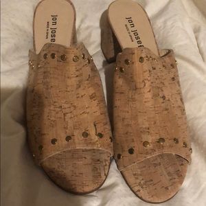 Cork nice height mules